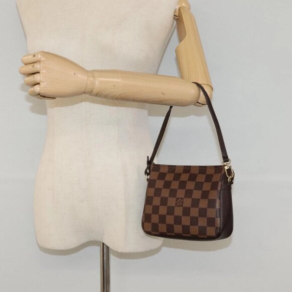 Louis Vuitton Handbags - LOUIS VUITTON Damier Ebene Trousse Makeup Pouch N51982 LV Auth yk17788AM